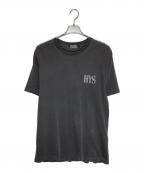 Hysteric Glamourヒステリックグラマー）の古着「WHISKY WOMAN Tシャツ」｜グレー