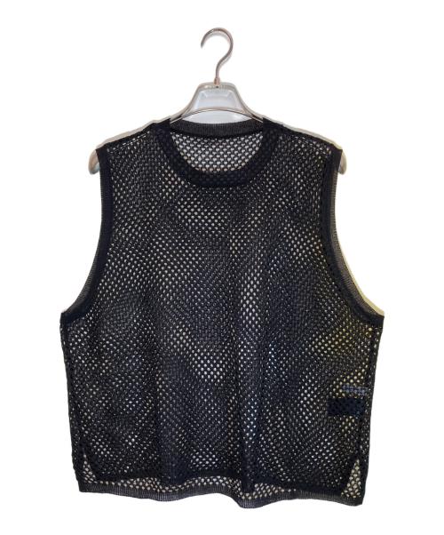 journal standard luxe（ジャーナルスタンダード ラックス）JOURNAL STANDARD LUXE (ジャーナルスタンダード ラックス) メッシュアミ ベスト ブラック サイズ:SIZE Freeの古着・服飾アイテム