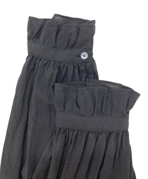 journal standard luxe（ジャーナルスタンダード ラックス）JOURNAL STANDARD LUXE (ジャーナルスタンダード ラックス) 80コットンローンフリルブラウス ブラック サイズ:SIZE Freeの古着・服飾アイテム