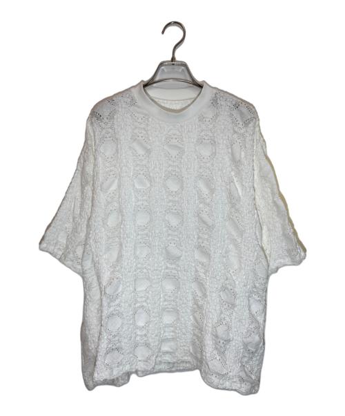 CITYSHOP（シティショップ）CITYSHOP (シティショップ) LACE Tシャツ ホワイト サイズ:SIZE Freeの古着・服飾アイテム
