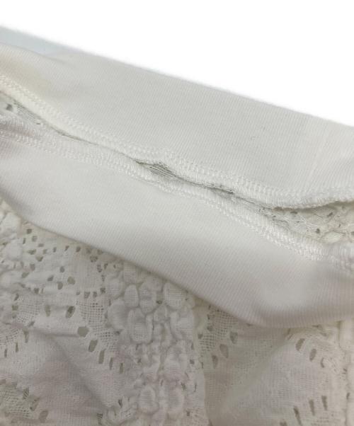 CITYSHOP（シティショップ）CITYSHOP (シティショップ) LACE Tシャツ ホワイト サイズ:SIZE Freeの古着・服飾アイテム