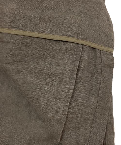 journal standard luxe（ジャーナルスタンダード ラックス）JOURNAL STANDARD LUXE (ジャーナルスタンダード ラックス) リネンヘリンボン ベスト ブラウン サイズ:SIZE Freeの古着・服飾アイテム