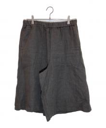 journal standard luxe（ジャーナルスタンダード ラックス）の古着「リネンヘリンボン ハーフパンツ」｜ブラウン