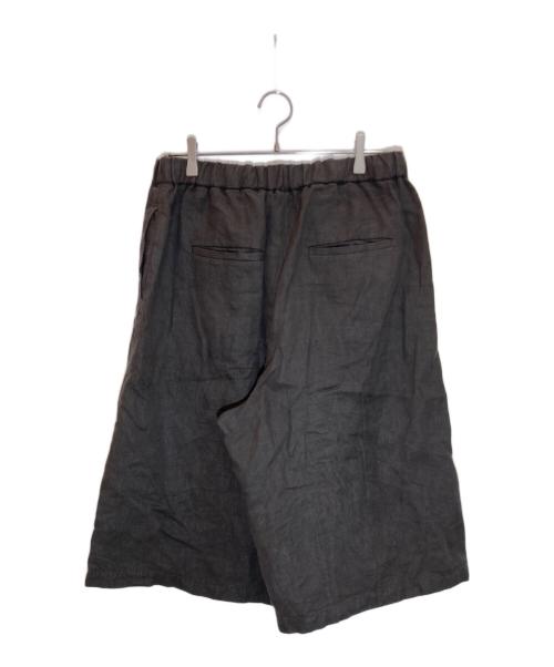 journal standard luxe（ジャーナルスタンダード ラックス）JOURNAL STANDARD LUXE (ジャーナルスタンダード ラックス) リネンヘリンボン ハーフパンツ ブラウン サイズ:SIZE Freeの古着・服飾アイテム