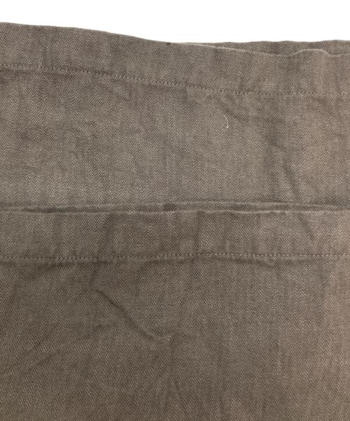 journal standard luxe（ジャーナルスタンダード ラックス）JOURNAL STANDARD LUXE (ジャーナルスタンダード ラックス) リネンヘリンボン ハーフパンツ ブラウン サイズ:SIZE Freeの古着・服飾アイテム