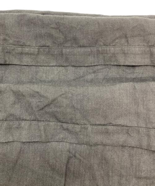 journal standard luxe（ジャーナルスタンダード ラックス）JOURNAL STANDARD LUXE (ジャーナルスタンダード ラックス) リネンヘリンボン ハーフパンツ ブラウン サイズ:SIZE Freeの古着・服飾アイテム