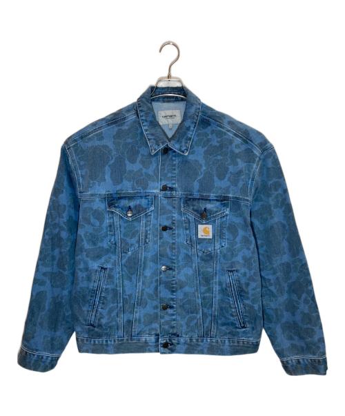 Carhartt WIP（カーハート ワーク イン プログレス）CARHARTT WIP (カーハート ワーク イン プログレス) DUCK HELSTON JACKET インディゴ サイズ:Lの古着・服飾アイテム