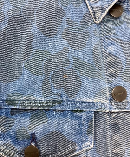 Carhartt WIP（カーハート ワーク イン プログレス）CARHARTT WIP (カーハート ワーク イン プログレス) DUCK HELSTON JACKET インディゴ サイズ:Lの古着・服飾アイテム