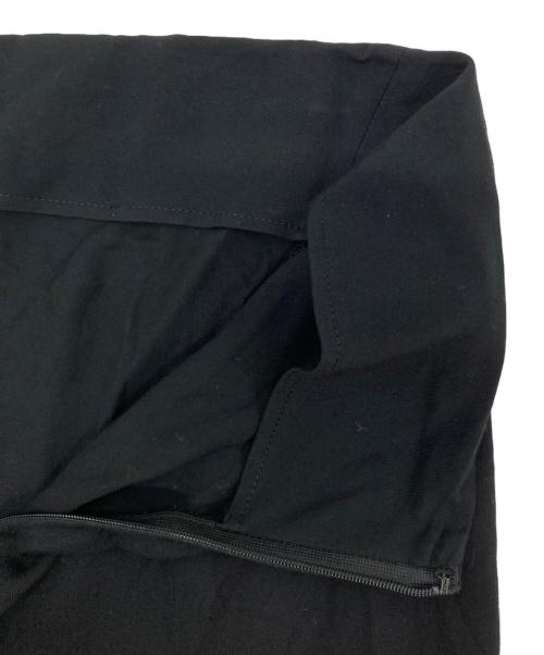 yohji yamamoto+noir（ヨウジヤマモトプリュスノアール）yohji yamamoto+Noir (ヨウジヤマモトプリュスノアール) レーヨンスカート ブラック サイズ:1の古着・服飾アイテム