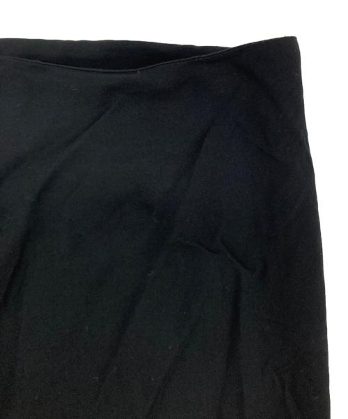 yohji yamamoto+noir（ヨウジヤマモトプリュスノアール）yohji yamamoto+Noir (ヨウジヤマモトプリュスノアール) レーヨンスカート ブラック サイズ:1の古着・服飾アイテム