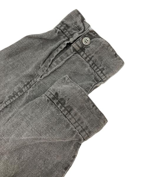nest Robe（ネストローブ）nest Robe (ネストローブ) リネンシャツワンピース グレー サイズ:SIZE Freeの古着・服飾アイテム