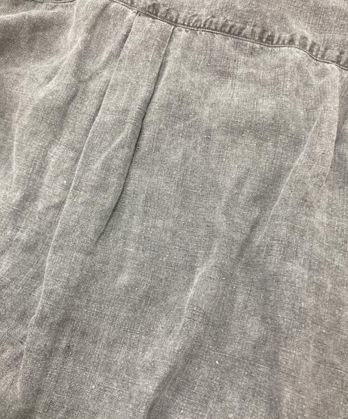 nest Robe（ネストローブ）nest Robe (ネストローブ) リネンシャツワンピース グレー サイズ:SIZE Freeの古着・服飾アイテム