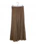 Plage (プラージュ) Washable Fibril ロングスカート ブラウン サイズ:SIZE M (38)：5000円