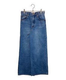 Plage（プラージュ）の古着「CINCH BACK DENIM パンツ」｜インディゴ