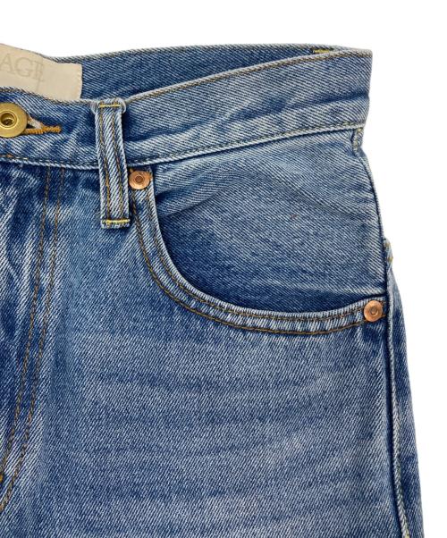 Plage（プラージュ）Plage (プラージュ) CINCH BACK DENIM パンツ インディゴ サイズ:SIZE S (36)の古着・服飾アイテム
