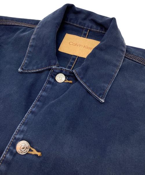Calvin Klein（カルバンクライン）Calvin Klein (カルバンクライン) デニムジャケット インディゴ サイズ:SIZE Mの古着・服飾アイテム