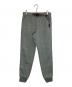 GRAMICCI（グラミチ）の古着「BONDING KNIT FLEECE NARROW RIB PANT」｜グレー