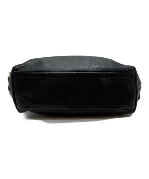 COACH（コーチ）COACH (コーチ) レザーショルダーバッグ ブラック サイズ:-の古着・服飾アイテム