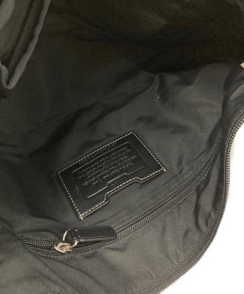 COACH（コーチ）COACH (コーチ) レザーショルダーバッグ ブラック サイズ:-の古着・服飾アイテム