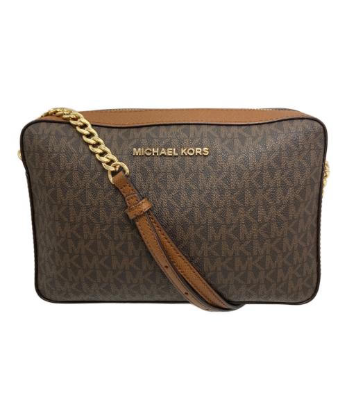 MICHAEL KORS（マイケルコース）MICHAEL KORS (マイケルコース) ショルダーバッグ ブラウン サイズ:-の古着・服飾アイテム