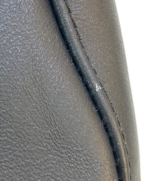 666 LEATHER  WEAR（トリプルシックス レザーウェア）666 LEATHER  WEAR (トリプルシックス レザーウェア) ライダースジャケット ネイビー サイズ:34の古着・服飾アイテム