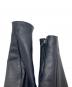 中古・古着 666 LEATHER  WEAR (トリプルシックス レザーウェア) ライダースジャケット ネイビー サイズ:34：70000円