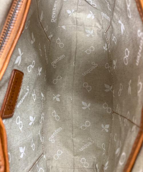 genten（ゲンテン）genten (ゲンテン) トスカ レザーショルダーバッグ ブラウン サイズ:-の古着・服飾アイテム