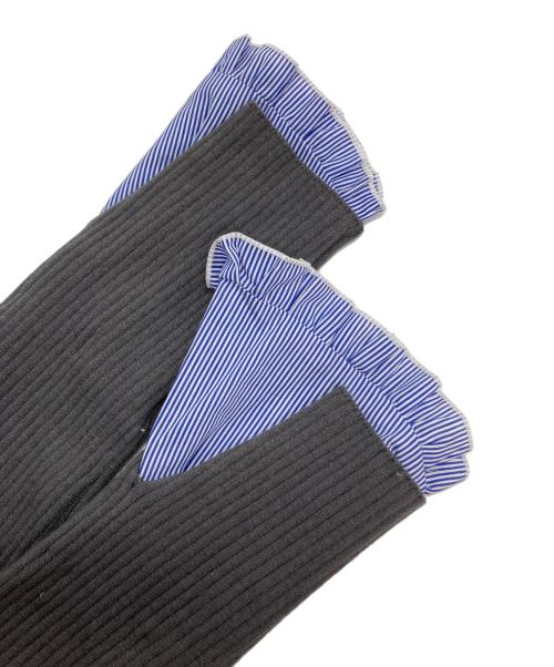 Snidel（スナイデル）Snidel (スナイデル) Sustainableドッキングミニニットワンピース グレー×ブルー サイズ:SIZE ONE SIZE 未使用品の古着・服飾アイテム