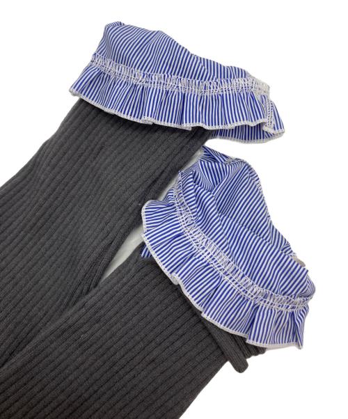 Snidel（スナイデル）Snidel (スナイデル) Sustainableドッキングミニニットワンピース グレー×ブルー サイズ:SIZE ONE SIZE 未使用品の古着・服飾アイテム