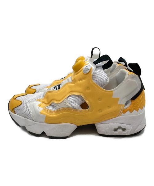 REEBOK（リーボック）REEBOK (リーボック) INSTAPUMP FURY イエロー×ホワイト サイズ:25cmの古着・服飾アイテム