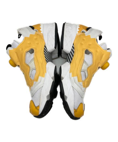REEBOK（リーボック）REEBOK (リーボック) INSTAPUMP FURY イエロー×ホワイト サイズ:25cmの古着・服飾アイテム