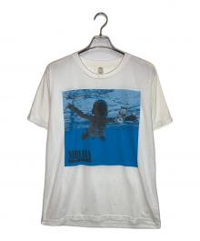 NIRVANA（ニルヴァーナ）の古着「NevermindプリントTシャツ」｜ホワイト