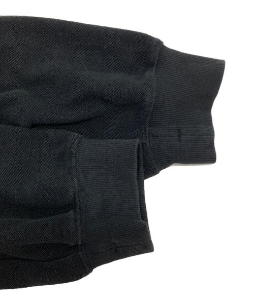 Matin Kim（マーティン・キム）matin kim (マーティン・キム) ARM PATCH POINT HOODY ZIP UP ブラック サイズ:Ⅿの古着・服飾アイテム