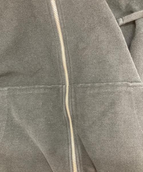 Matin Kim（マーティン・キム）matin kim (マーティン・キム) ARM PATCH POINT HOODY ZIP UP ブラック サイズ:Ⅿの古着・服飾アイテム