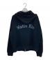 matin kim (マーティン・キム) ARM PATCH POINT HOODY ZIP UP ブラック サイズ:Ⅿ：7000円