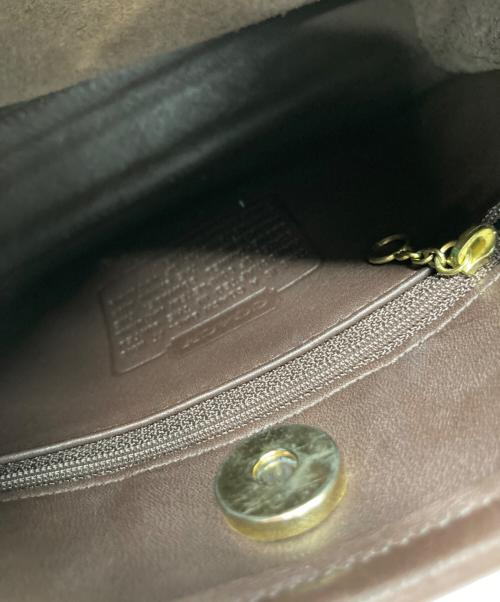 COACH（コーチ）COACH (コーチ) レザーワンショルダーバッグ ブラウン サイズ:-の古着・服飾アイテム