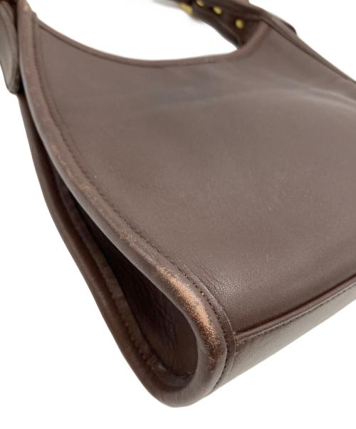 COACH（コーチ）COACH (コーチ) レザーワンショルダーバッグ ブラウン サイズ:-の古着・服飾アイテム