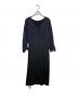 VERMEIL par iena (ヴェルメイユ パー イエナ) 異素材コンビワンピース ネイビー サイズ:SIZE Free：5000円