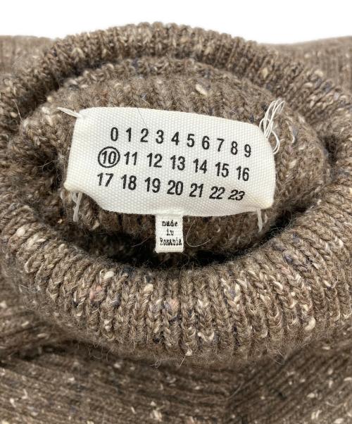 Maison Margiela（メゾンマルジェラ）Maison Margiela (メゾンマルジェラ) TURTLENECK SWEATER ブラウン サイズ:Sの古着・服飾アイテム