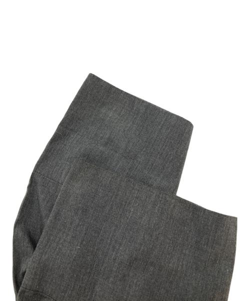 BLACK COMME des GARCONS（ブラックコムデギャルソン）BLACK COMME des GARCONS (ブラックコムデギャルソン) チャイナシャツ グレー サイズ:Lの古着・服飾アイテム