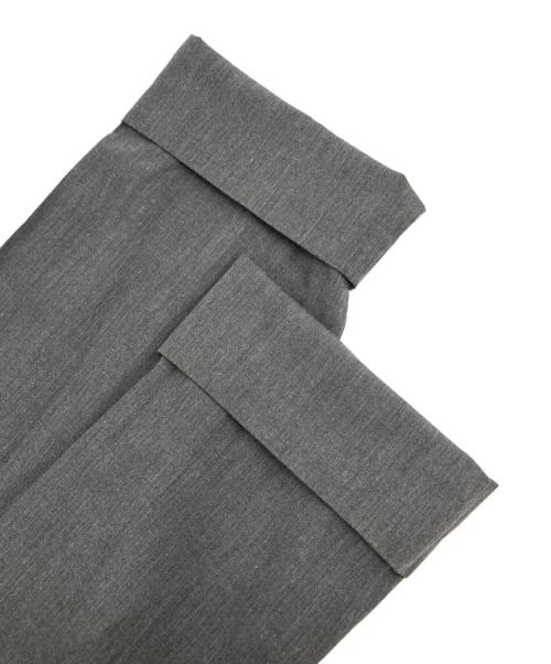 BLACK COMME des GARCONS（ブラックコムデギャルソン）BLACK COMME des GARCONS (ブラックコムデギャルソン) チャイナシャツ グレー サイズ:Lの古着・服飾アイテム