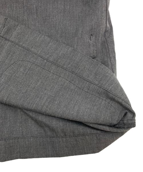 BLACK COMME des GARCONS（ブラックコムデギャルソン）BLACK COMME des GARCONS (ブラックコムデギャルソン) チャイナシャツ グレー サイズ:Lの古着・服飾アイテム