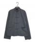 BLACK COMME des GARCONS（ブラックコムデギャルソン）の古着「チャイナシャツ」｜グレー
