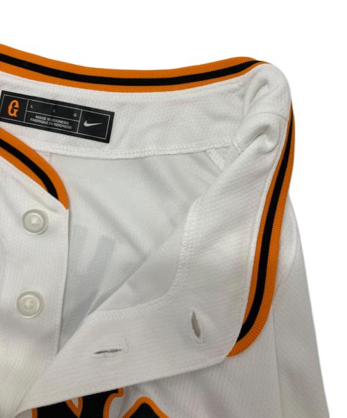 NIKE（ナイキ）NIKE (ナイキ) REPLICA UNIFORM NPB GIANTS ホワイト サイズ:Lの古着・服飾アイテム