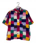 SUPREMEシュプリーム）の古着「Patchwork S/S Shirt」｜マルチカラー