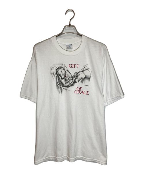 JERZEES（ジャージーズ）JERZEES (ジャージーズ) プリントTシャツ ホワイト サイズ:XLの古着・服飾アイテム
