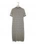 TORY BURCH (トリーバーチ) GEMINI LINK SWEATER DRESS ホワイト×ブラック サイズ:XS：20000円