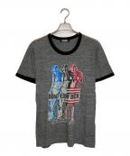 Hysteric Glamourヒステリックグラマー）の古着「DONT LOOK BACK Tシャツ」｜グレー