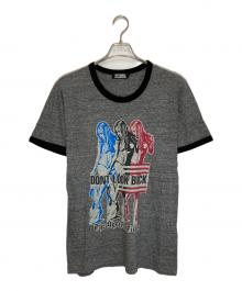 Hysteric Glamour（ヒステリックグラマー）の古着「DONT LOOK BACK Tシャツ」｜グレー