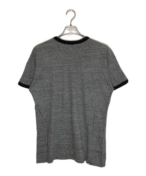Hysteric Glamour（ヒステリックグラマー）Hysteric Glamour (ヒステリックグラマー) DONT LOOK BACK Tシャツ グレー サイズ:Lの古着・服飾アイテム